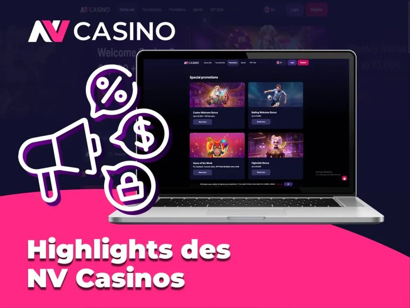 Entdecken Sie die Vielfalt von NV Casino mit unserem Online-Bonus-Angebot